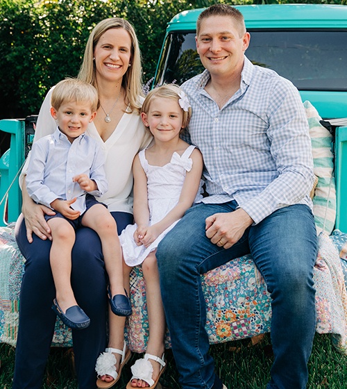 Dr. Jones and her family