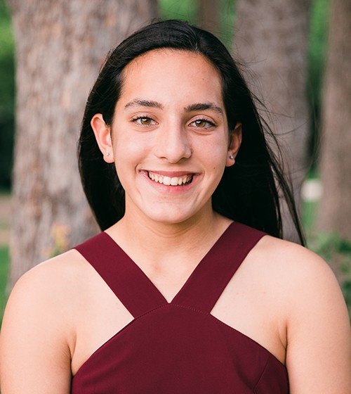 Teen girl with Invisalign braces